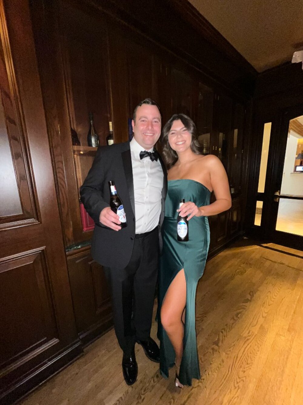 Lulus Alluring Behavior Emerald Green Satin Strapless Maxi Dress - Picture 5 of 5